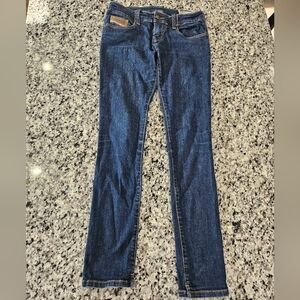 Classic Diesel Grupee Super Slim Skinny Blue Denim Jeans